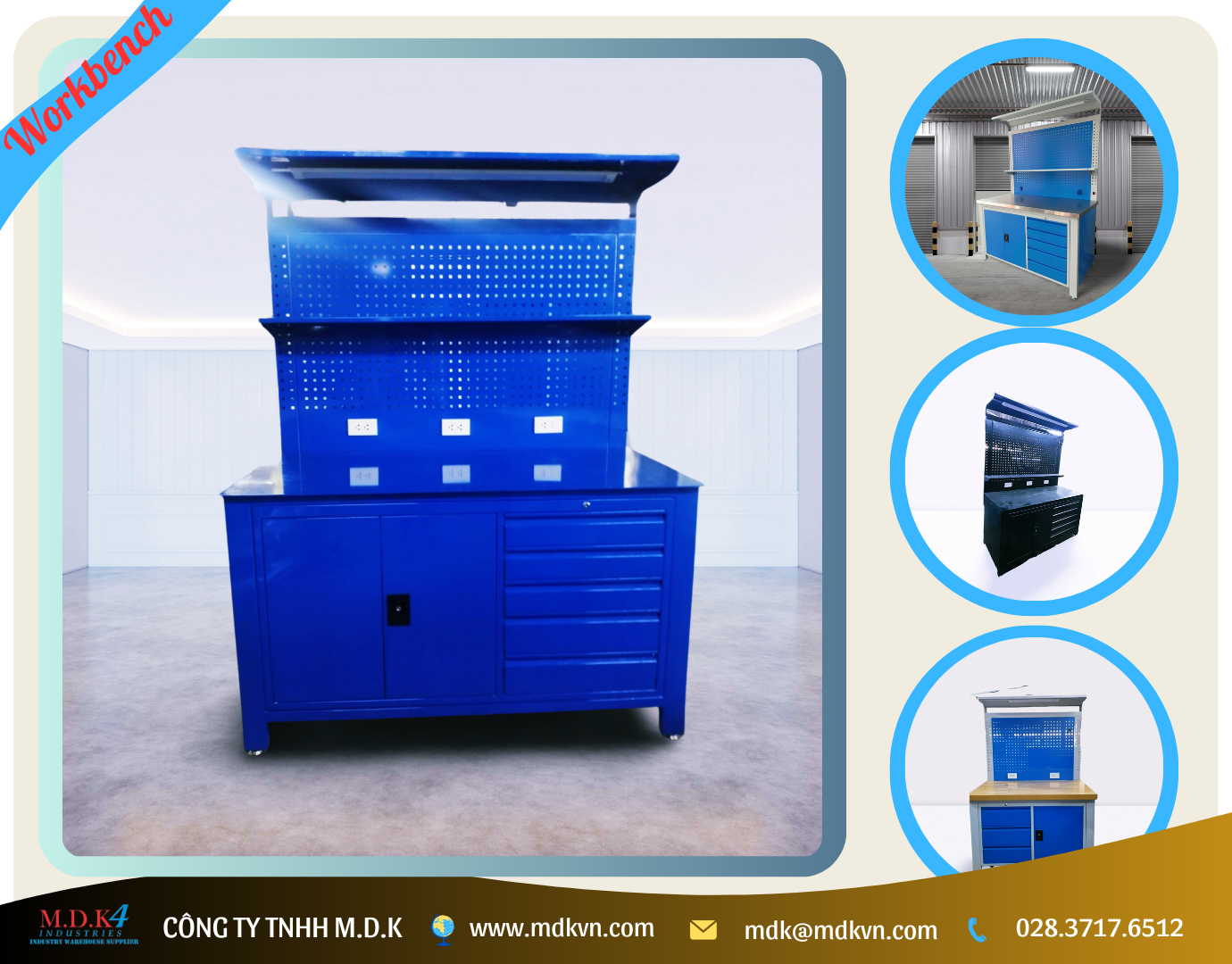 Bàn thao tác/workbench MDK4-003